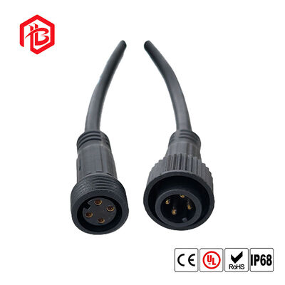 、M23 Male/Female Copper IP68 Waterproof Connectors 30A