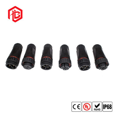 M23 Male/Female Copper Contact Nylon Housing IP68 Waterproof Connector Panel
