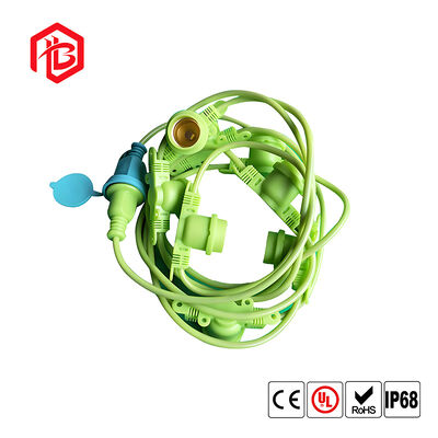 STA E27 Power Type K-Coded Straight/Angled Male/Female Zinc Alloy Assembled Plug Connector 3-5 Pin Screw PG9/PG11 300V/20A 16AWG