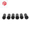 PVC Rubber Low Frequency  9 Pin Waterproof Connector