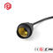 Screw Light Waterproof IP65 10cm E26 E27 Lamp Holder With Plug