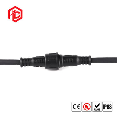 Conector de Alimentação Impermeável de Cobre M19 NIYON Macho/Fêmea com Cabo de Nylon Classificação IP68 250V